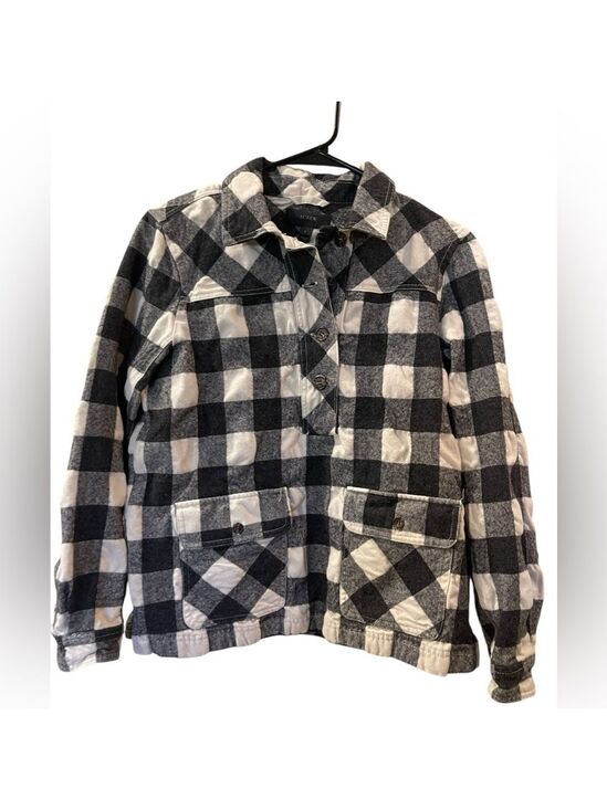 J. Crew Other - J. Crew Men’s Buffalo Plaid Wool Blend Long Sleeve Pullover Shirt Size Small